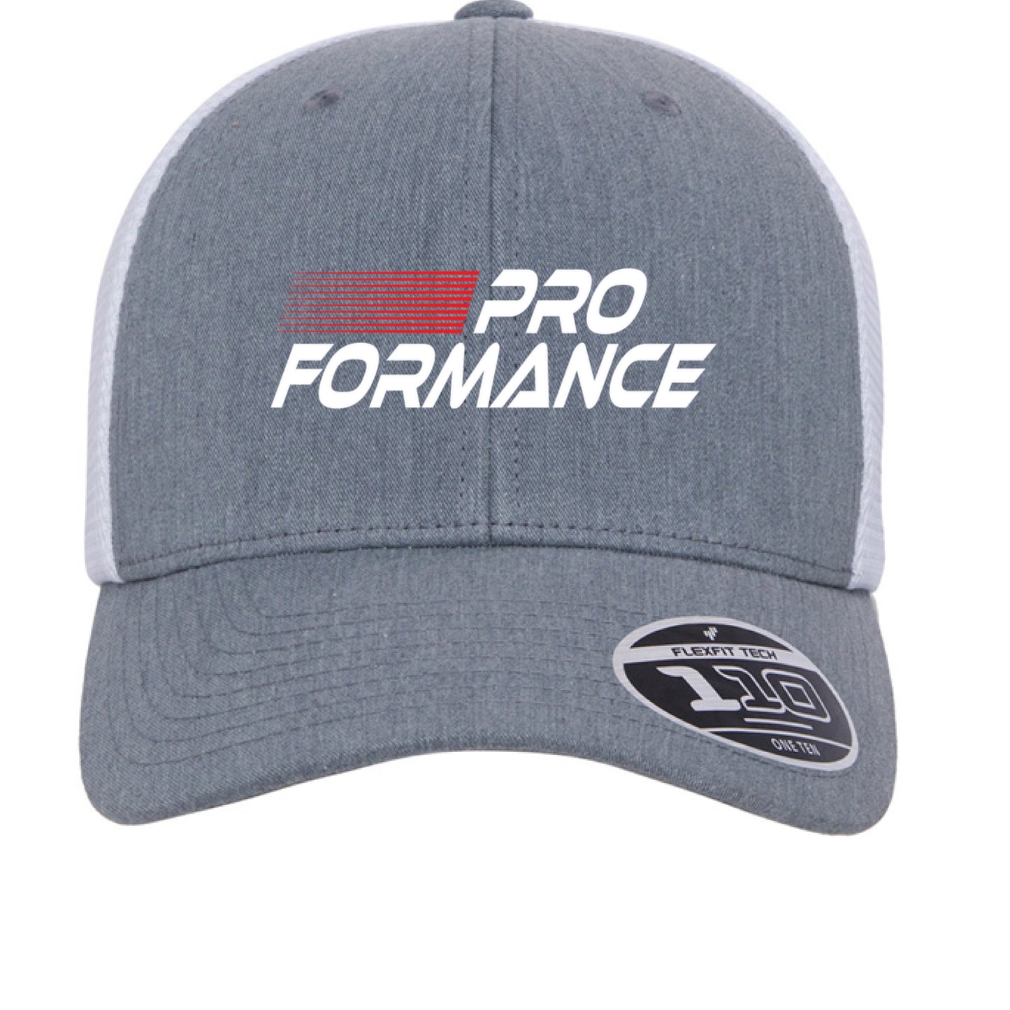 Heather Grey/ White - FRONT